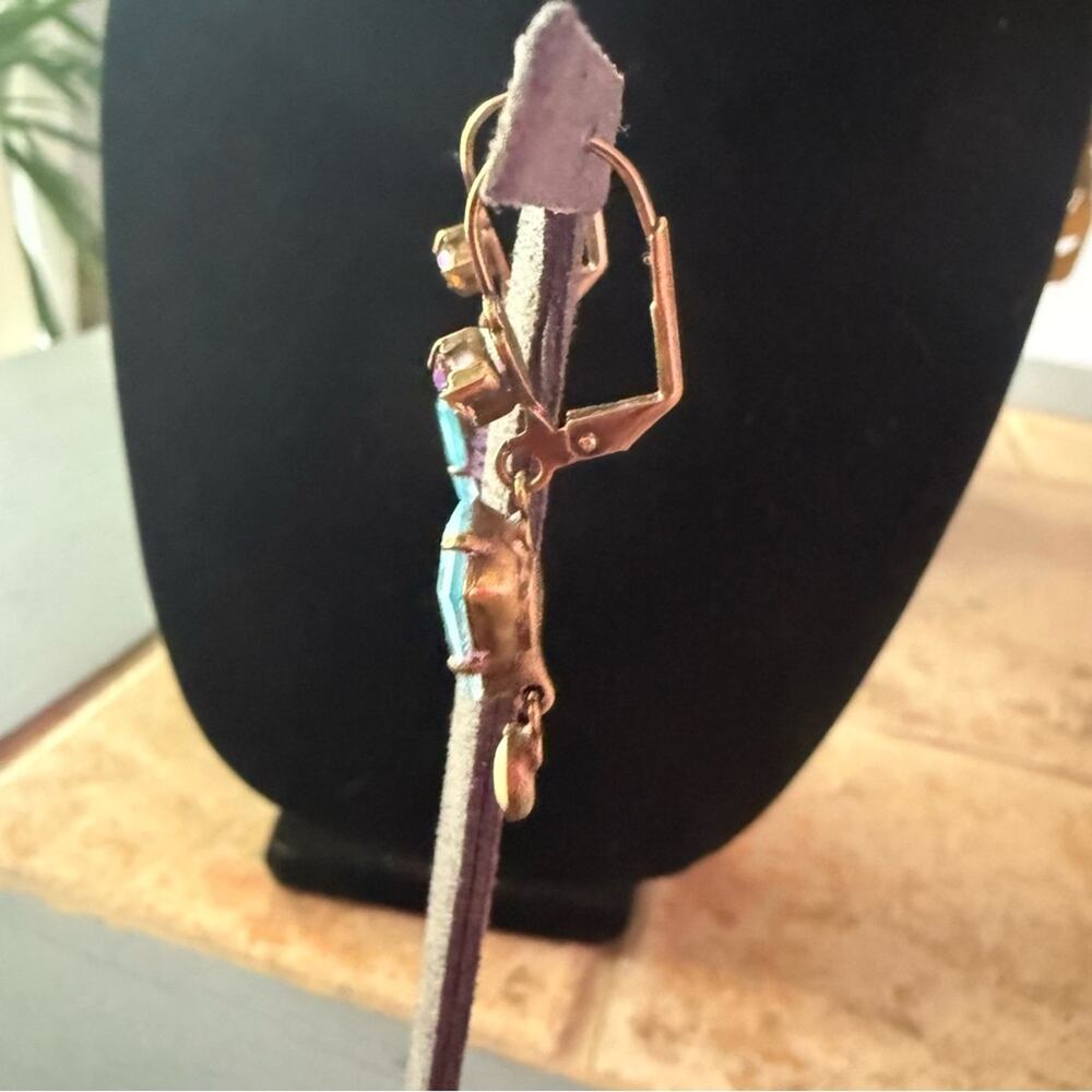 Sorrelli Crystal Dangle Earrings - Picture 10 of 10
